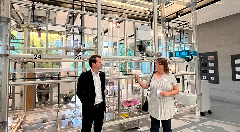Geberit Martin Baumüller und Angela